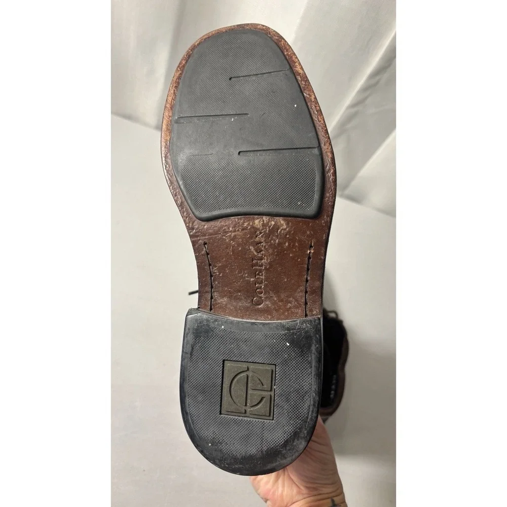 Cole Haan City Brown Leather Chukka Boots Men's Size 9M Lace Up Ankle Casual‎